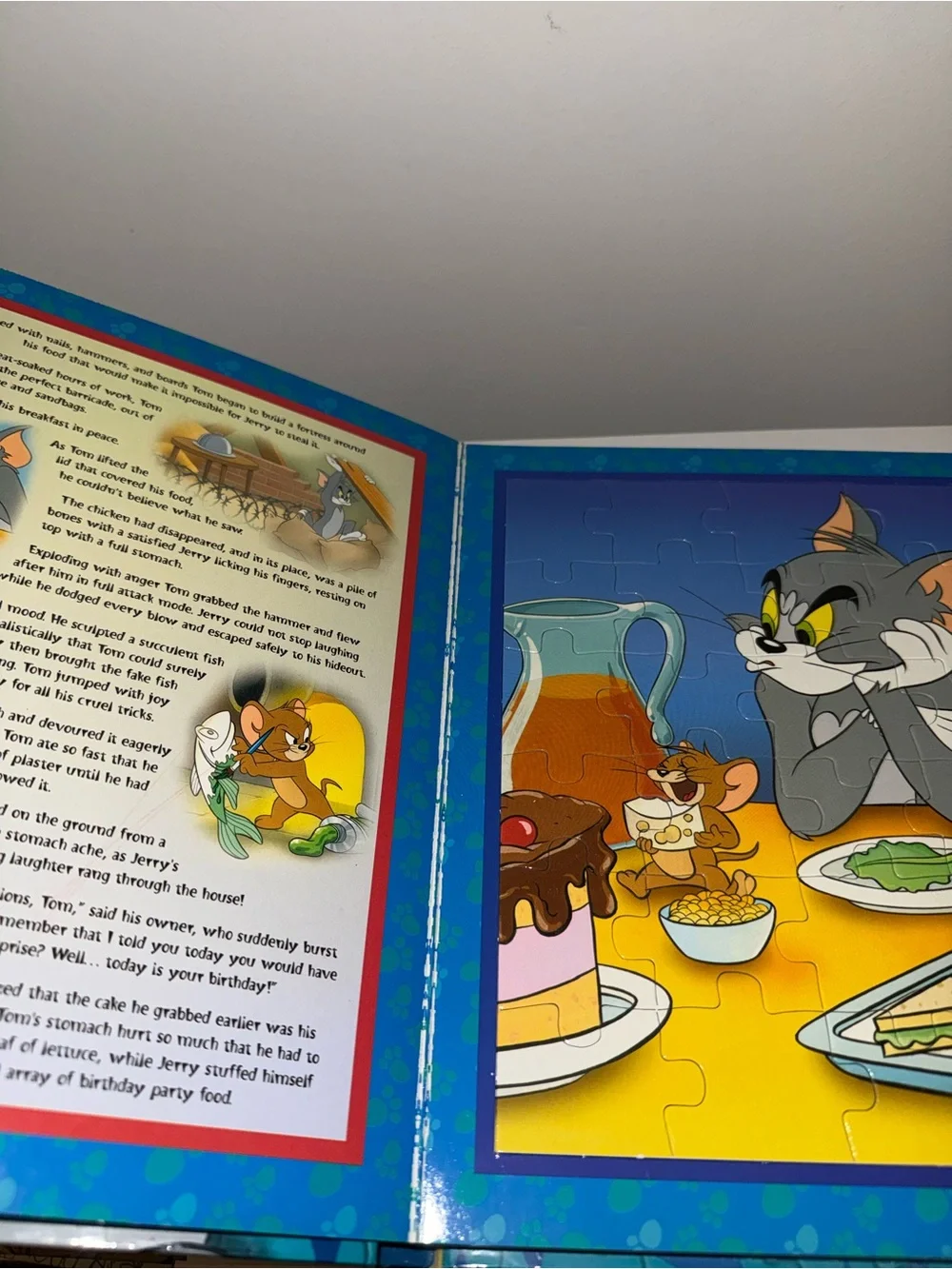 Tom and Jerry Jigsaw Puzzle Book
